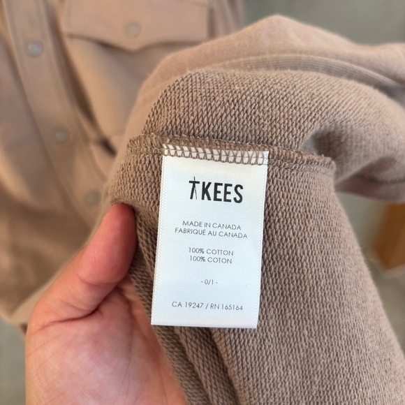 TKEES Oversized Shirt Jacket, SIZE 0-1 (US 0-4) - Picture 15 of 15